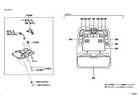 812600N180A0-BOX ASSY, ROOF CONSO