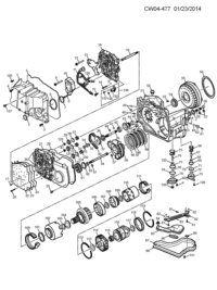 24203910-Repair kit-fr wheel drive shaft seal (4.318)