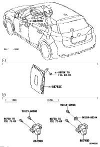8679076020-CAMERA ASSY, TELEVISION, RR
