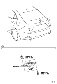 8679053040-CAMERA ASSY, TELEVISION, RR