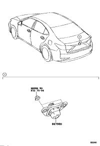 8679033090-CAMERA ASSY, TELEVISION, RR