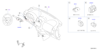251903AA0B-SWITCH ASSY-RETRACTOR