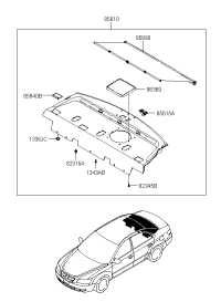 856100R100XU-TRIM ASSY-PACKAGE TRAY