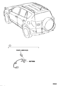 867900R010-CAMERA ASSY