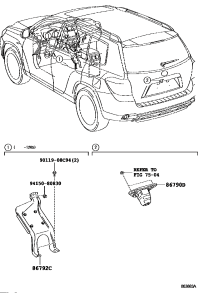 867900E010-CAMERA ASSY, TELEVISION, RR