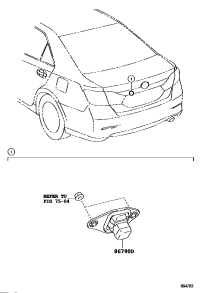 8679006020-CAMERA ASSY, TELEVISION, RR