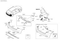 86630B5500-BEAM-RR BUMPER