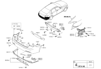 92406B1000-REFLECTOR/REFLEX ASSY-RR RH