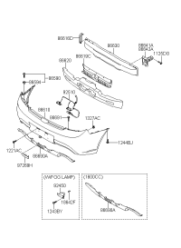 866902C710-Cover assy-rr bpr under lh