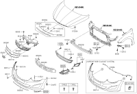 957204V000S2R-ULTRASONIC SENSOR ASSY-BWS