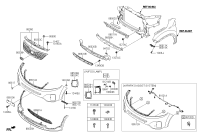 863502P500-GRILLE ASSY-RADIATOR