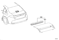 8100602190C0-LAMP SET, STOP CENTER