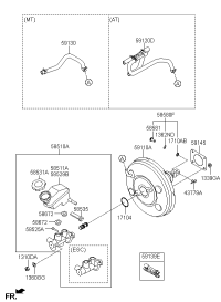 585102T200-CYLINDER ASSY-BRAKE MASTER