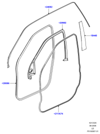 LR001691-PANEL ASSY-LWR CRASH PAD