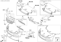 957203V000VR5-ULTRASONIC SENSOR ASSY-BWS