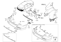 86611B3500-COVER-RR BUMPER
