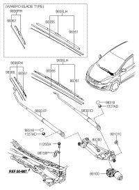 981104V000-MOTOR ASY-WINDSHIEL*
