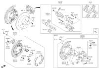 582102Z300-Brake assy-rr wheel, lh