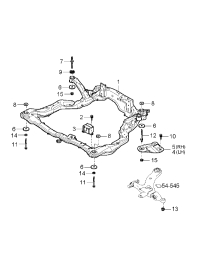 624053F010-CROSSMEMBER COMPL(ASSY)
