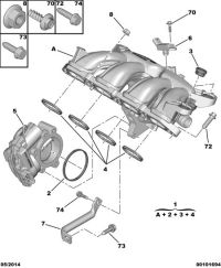 9807728280-MANIFOLD INTAKE