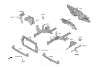 64101R9000-CARRIER ASSY-FR END MODULE