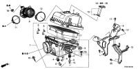 17201R1AA01-Case set, air cleane