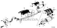 18210TS6H01-PIPE A,EXHAUST