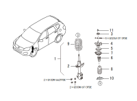 2905100AKZ16A-Spring assy, front shock absorber