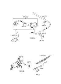 98700H1100-GROMMET CLIP
