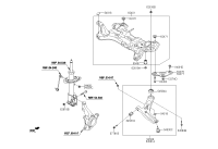 54500A7100-ARM COMPLETE-FR LWR,LH