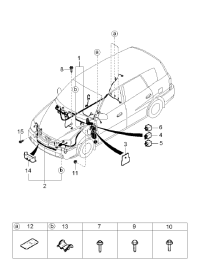 2K2KR67150-WIRING ASSY-SHROUD