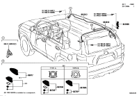 8607735010-COVER KIT, ANTENNA