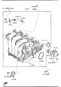 Z64413100-MANIFOLD,INLET