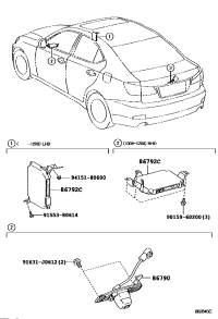 8679053011-CAMERA ASSY, TELEVISION