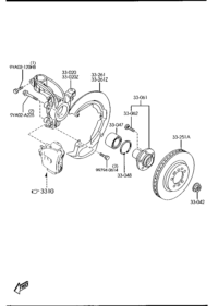 BR5S33021-KNUCKLE(R),STEERING