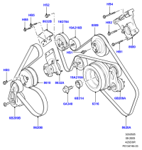 PQR500140-TENSIONER TIMING BELT