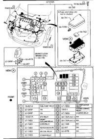 BP4K66761F-COVER,MAIN FUSE BLOC