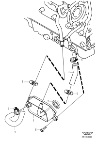 8677974-OIL COOLER-ENG.OIL-VW/SKODA