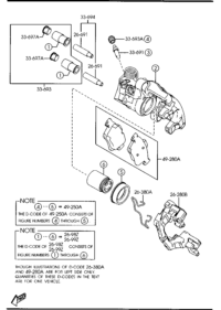 BPYK26380A-SPRING SET,BRAKE