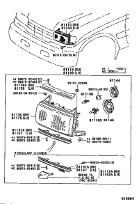 8113060365-UNIT ASSY, HEADLAMP
