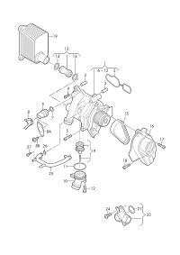 06J121026N-WATER PUMP-A3/A4/A5/TT