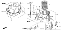 17201PNA000-Case set, air cleane