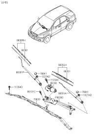 981103E000-MOTOR ASSY-WINDSHIELD WIPER