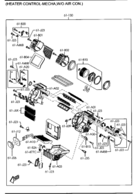 BP4M61B15-RESISTOR,BLOWER UNIT