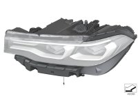 63119481819-Headlamp LED AHL lh
