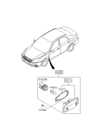 923040S000-LIGHT(ASSY)SIDE