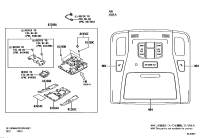 8120858130-BOX ASSY, ROOF CONSO