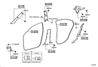 621110D130C0-BOARD, COWL SIDE TRIM, RH