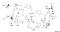 868421CK1C-BELT ASSY-FRONT
