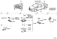 8126002260B0-BOX ASSY, ROOF CONSO